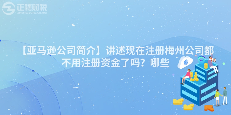 【亞馬遜公司簡介】講述現在注冊梅州公司都不用注冊資金了嗎？哪些