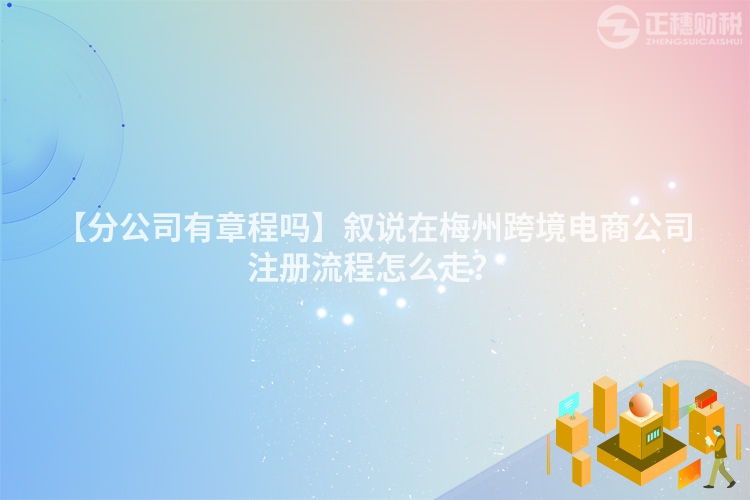 【分公司有章程嗎】敘說(shuō)在梅州跨境電商公司注冊(cè)流程怎么走？