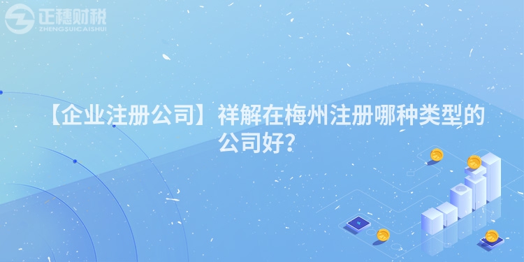 【企業(yè)注冊公司】祥解在梅州注冊哪種類型的公司好？