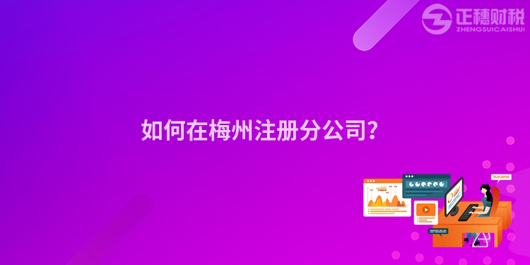 如何在梅州注冊分公司？