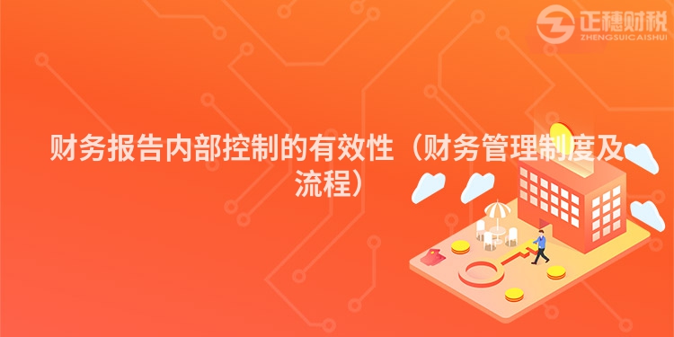 財務報告內部控制的有效性（財務管理制度及流程）