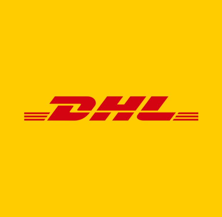 DHL运输物流的标志