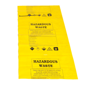危险废物处理袋和领带-小46 x 90厘米(50微米)