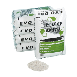 EVO Dri回收石膏颗粒20L袋散装托盘